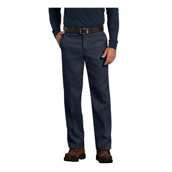 Dickies 874 Work Pants Men's 30x32 Flex Blue Original Fit - Picture 1 of 9